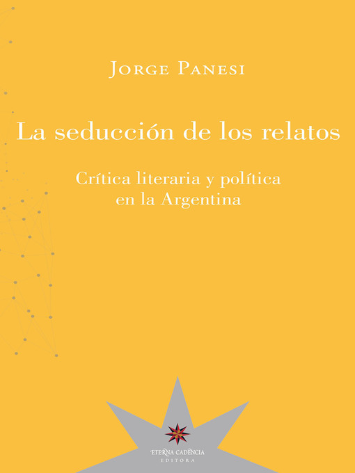Title details for La seducción de los relatos by Jorge Panesi - Wait list